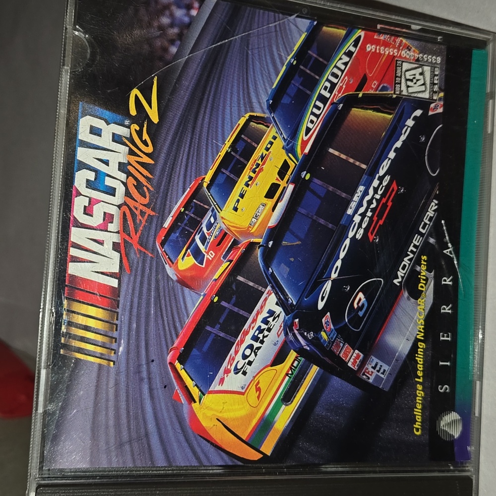 NASCAR RACING 2 (PC CD ROM, 1996) PC Sierra Computer Jewel Case Game - Picture 6 of 10